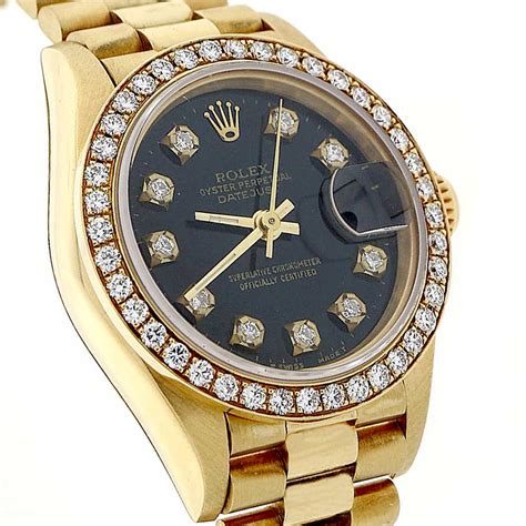 rolex presidential diamonds